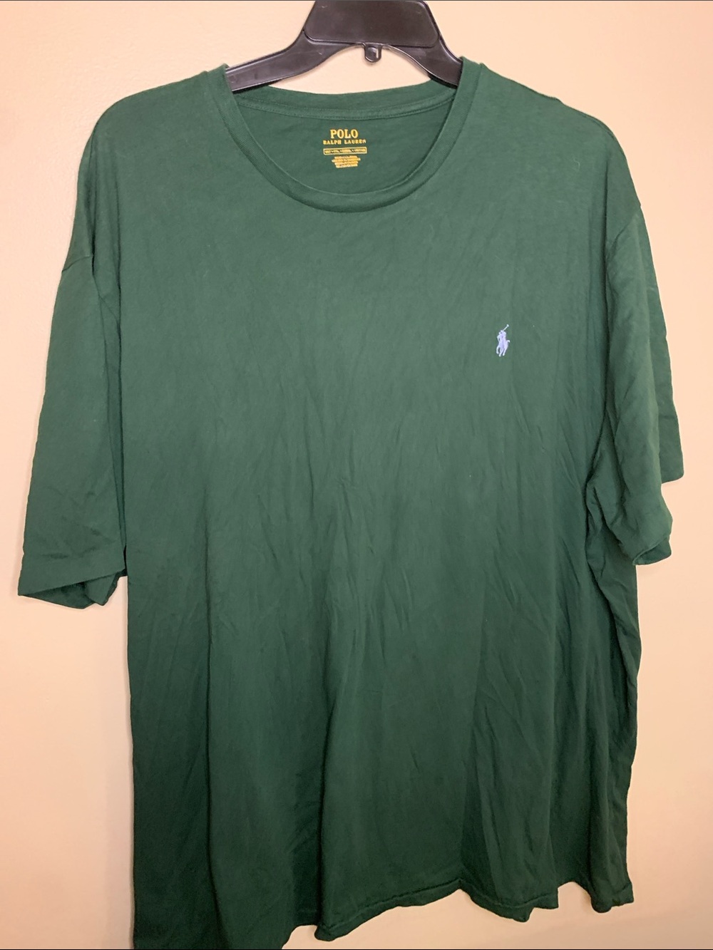 Polo by Ralph Lauren Dark Green Crew Neck Short Sleeve Tee